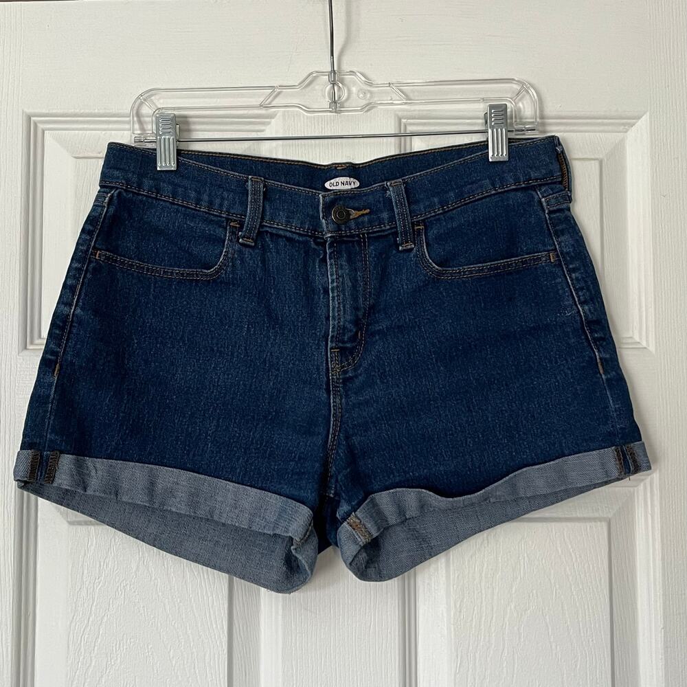 Old Navy Cuffed Denim Shorts - Size 8